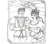 Coloriage barbie et les 3 mousquetaires