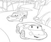 Coloriage cars pixar