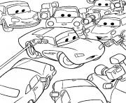 Coloriage cars walt disney