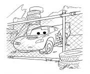 Coloriage cars mcqueen