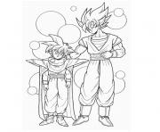 Coloriage dragon ball z et gt