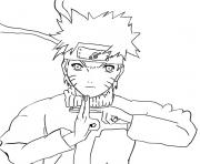 Coloriage naruto dragon ball z