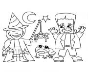 Coloriage halloween pour petit