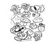 Coloriage mario party 8