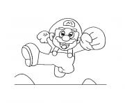 Coloriage super mario