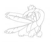 Coloriage pokemon tropius