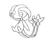 Coloriage pokemon crehelf