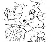 Coloriage pokemon silver