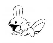 Coloriage pokemon gobou