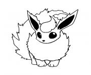 Coloriage pokemon pyroli