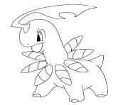 Coloriage pokemon meganium