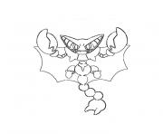 Coloriage pokemon scorvol