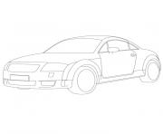 Coloriage audi a4