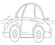 Coloriage dessin voiture imprimer