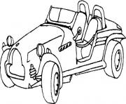 Coloriage dessin voiture a imprimer