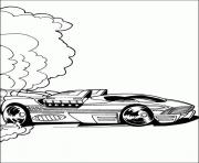 Coloriage dessin voiture hot wheels