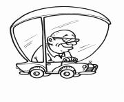 Coloriage dessin voiture gratuit