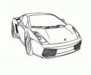 Coloriage voitures lamborghini