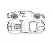 Coloriage bugatti galibier