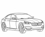 Coloriage dessin voiture bmw