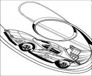 Coloriage voiture hot wheels