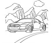 Coloriage audi