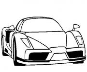 Coloriage voiture ferrarie