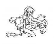 Coloriage winx stella