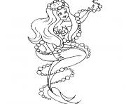 Coloriage sirene winx