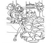 Coloriage tv winx