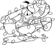 Coloriage noel disney