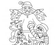 Coloriage de noel pour maternelle