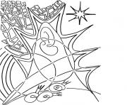 Coloriage noel ligne