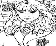 Coloriage Hermione Granger 2