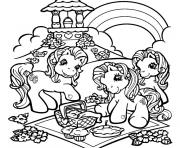 Coloriage bratz poney