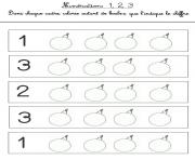 Coloriage jeux maths numeration 2