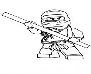 Coloriage ninjago ninja defense