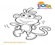 Coloriage babouche danse