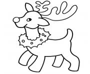 Coloriage facile noel a imprimer gratuit