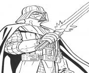 Coloriage star wars le cote obscur de la force