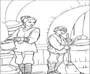 Coloriage nettoyer et passer le ballet star wars