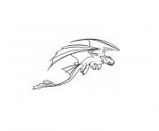 Coloriage dragon dreamworks