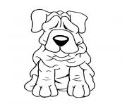 Coloriage un chien