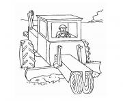 Coloriage camion tracteur