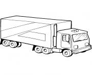 Coloriage camion