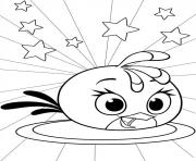 Coloriage coloriage angry birds stella dans les etoiles