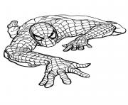 Coloriage spiderman 195