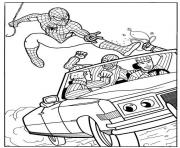 Coloriage spiderman 28