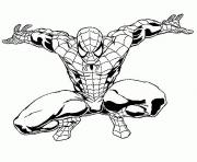 Coloriage spiderman 190