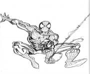 Coloriage spiderman 132